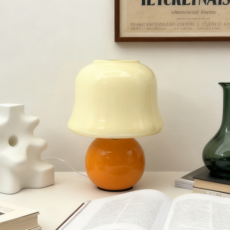 โคมไฟตั้งโต๊ะทรงเห็ดสไตล์มินิม - Mushroom Table Lamp บทวิจารณ์และราคา