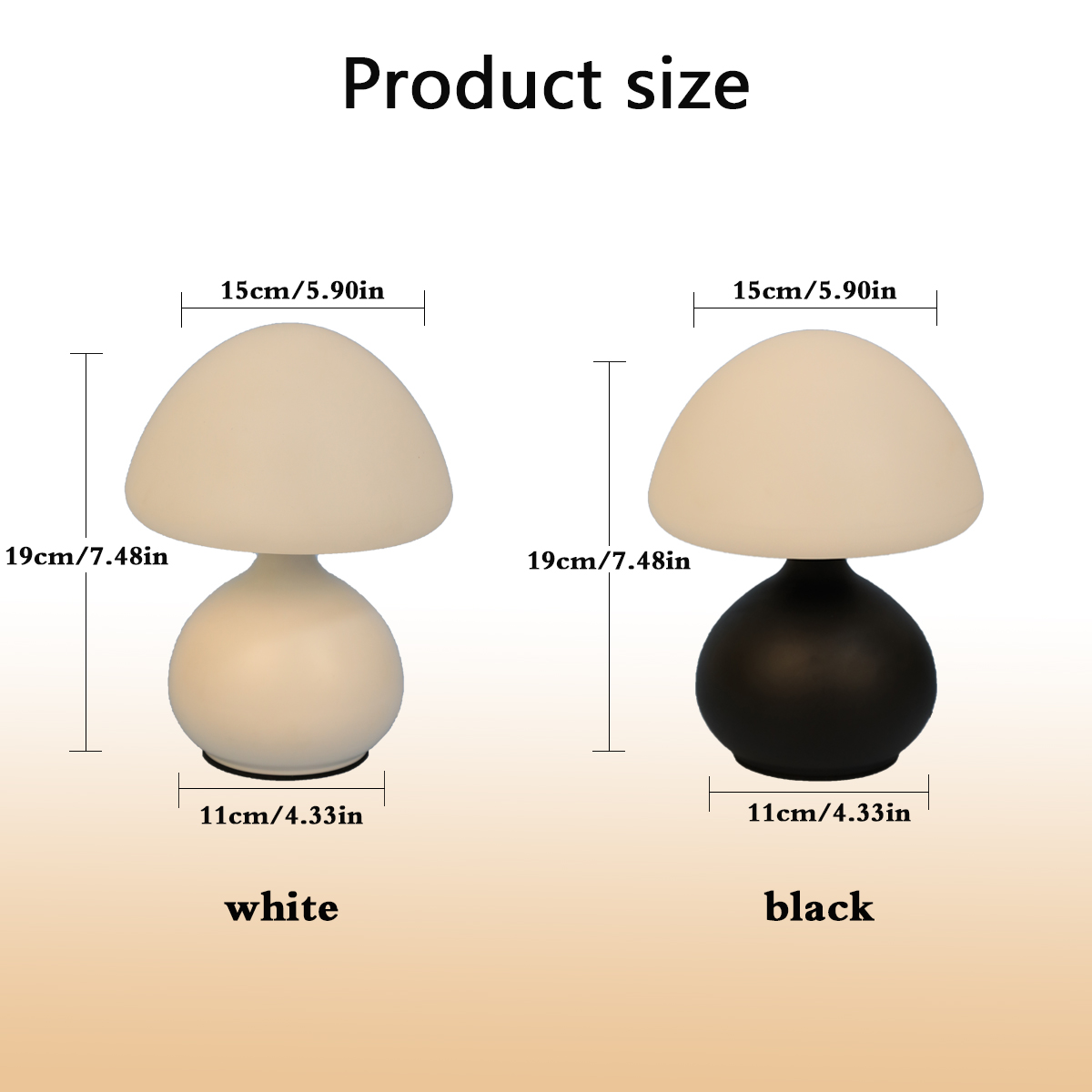โคมไฟข้างเตียงรูปเห็ดขนาดเล็ก  - Mushroom Table Lamp บทวิจารณ์และราคา