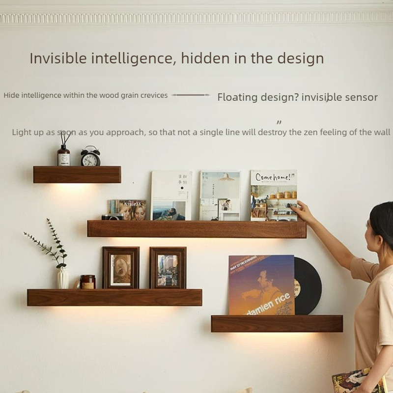 ชั้นวางของติดผนังไม้เนื้อแข็ง  - Lighting And Decor Magazine บทวิจารณ์และราคา