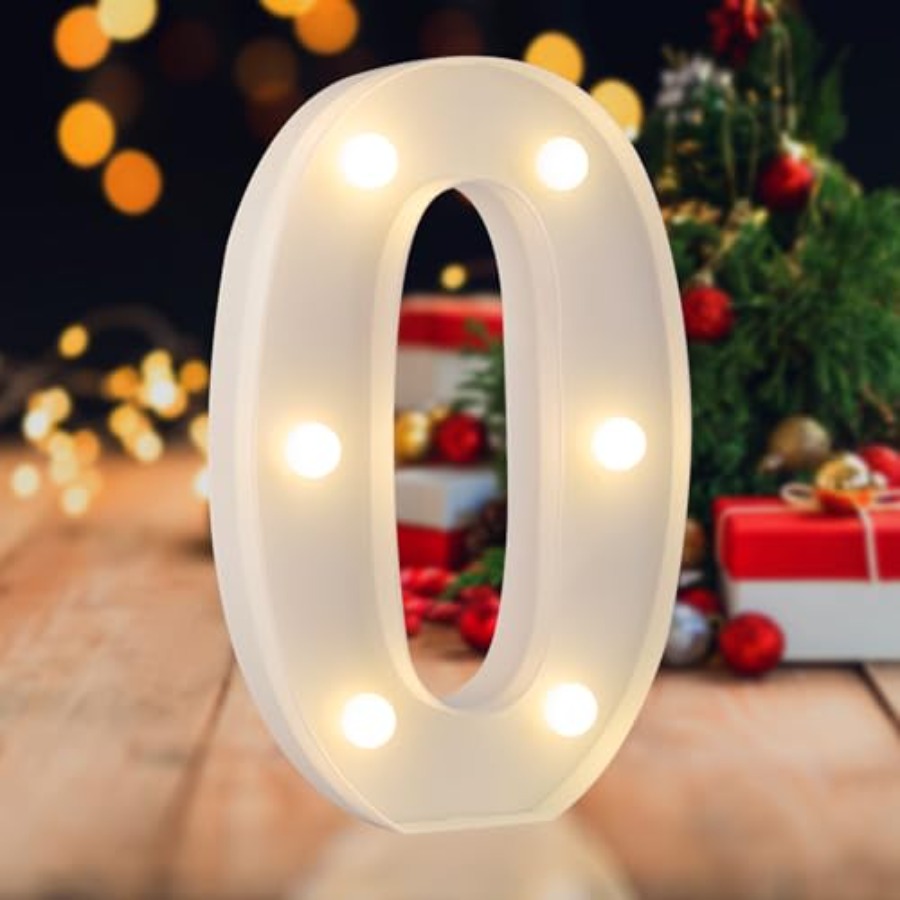 ตัวเลขไฟ LED, ตัวอักษรไฟ 0-9,  - Light Up Letters Marquee บทวิจารณ์และราคา