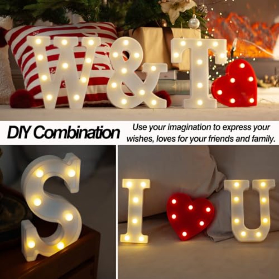 ตัวเลขไฟ LED, ตัวอักษรไฟ 0-9,  - Light Up Letters Marquee บทวิจารณ์และราคา