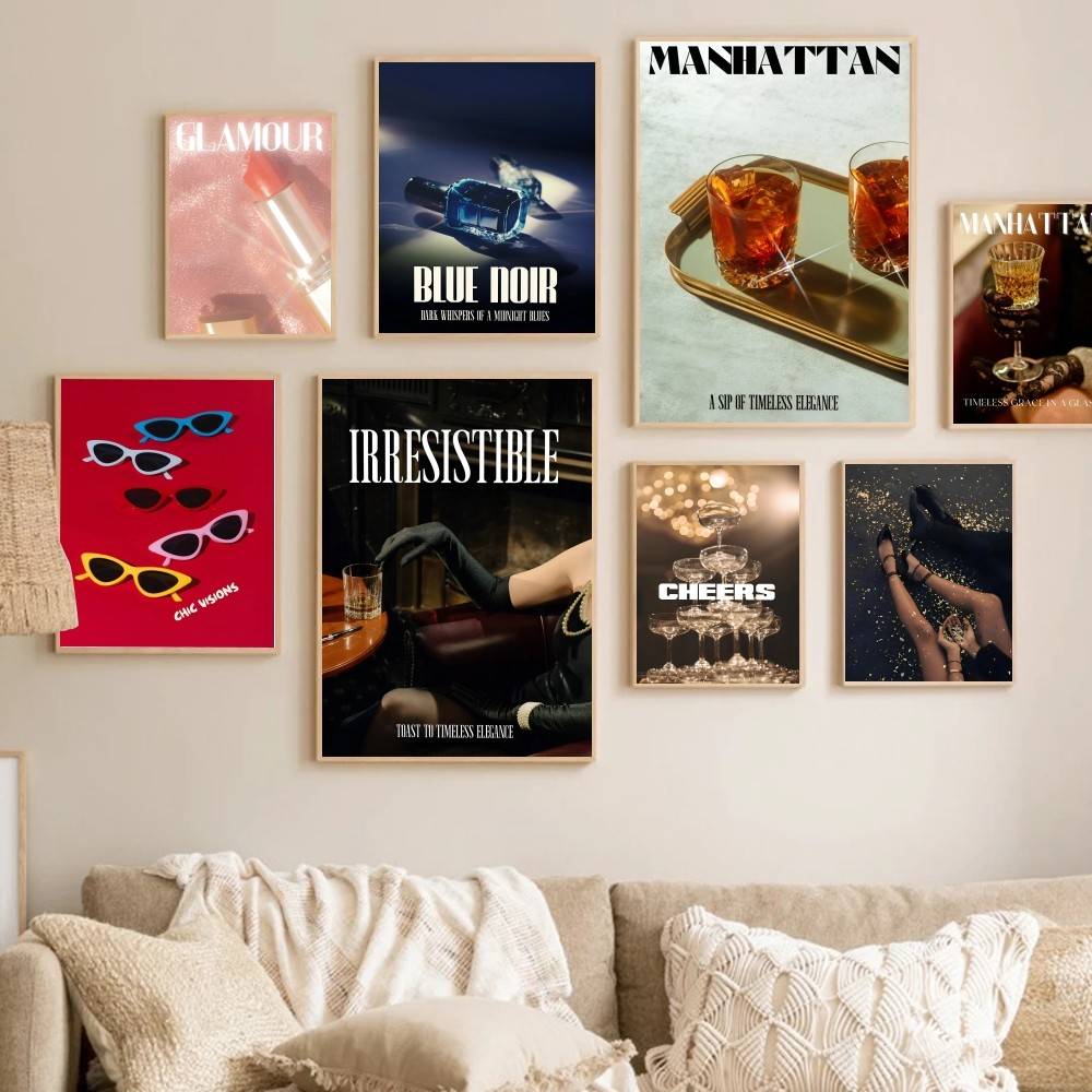 โปสเตอร์นิตยสารแฟชั่นสมัยใหม่  - Lighting And Decor Magazine บทวิจารณ์และราคา