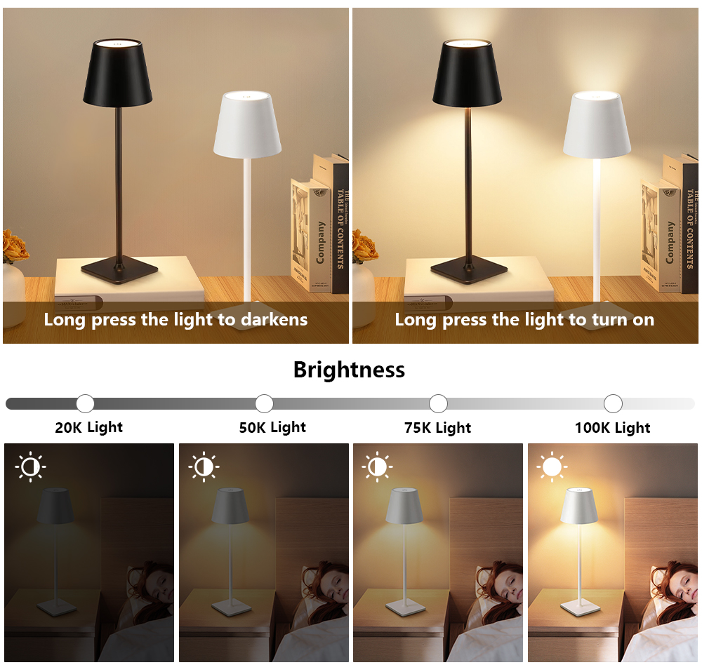 ไฟ LED แบบชาร์จไฟได้ โคมไฟตั้ง - Led Lighting Decor บทวิจารณ์และราคา