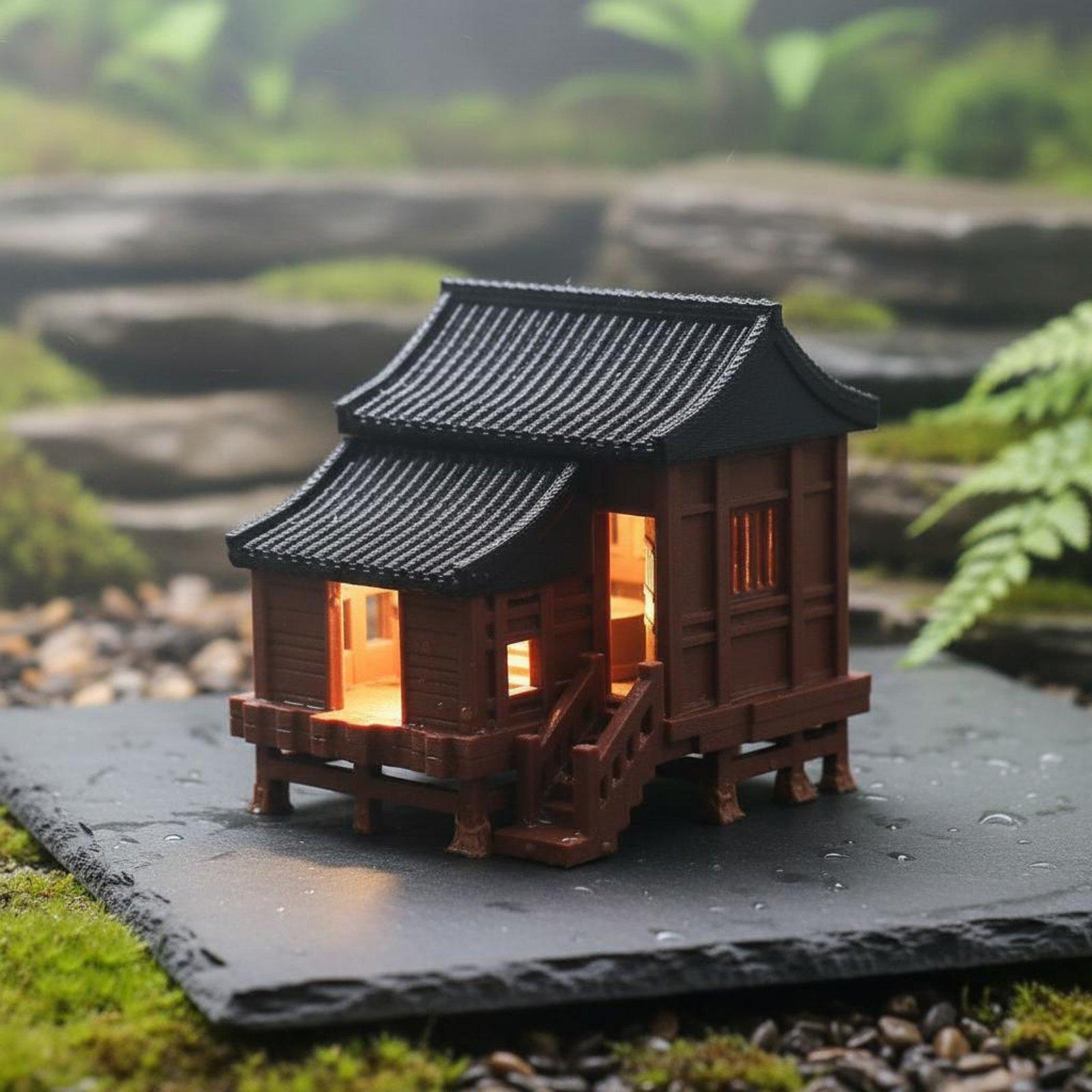 บ้านจำลองภูมิทัศน์ขนาดเล็ก สถา - Lighting Decor House บทวิจารณ์และราคา
