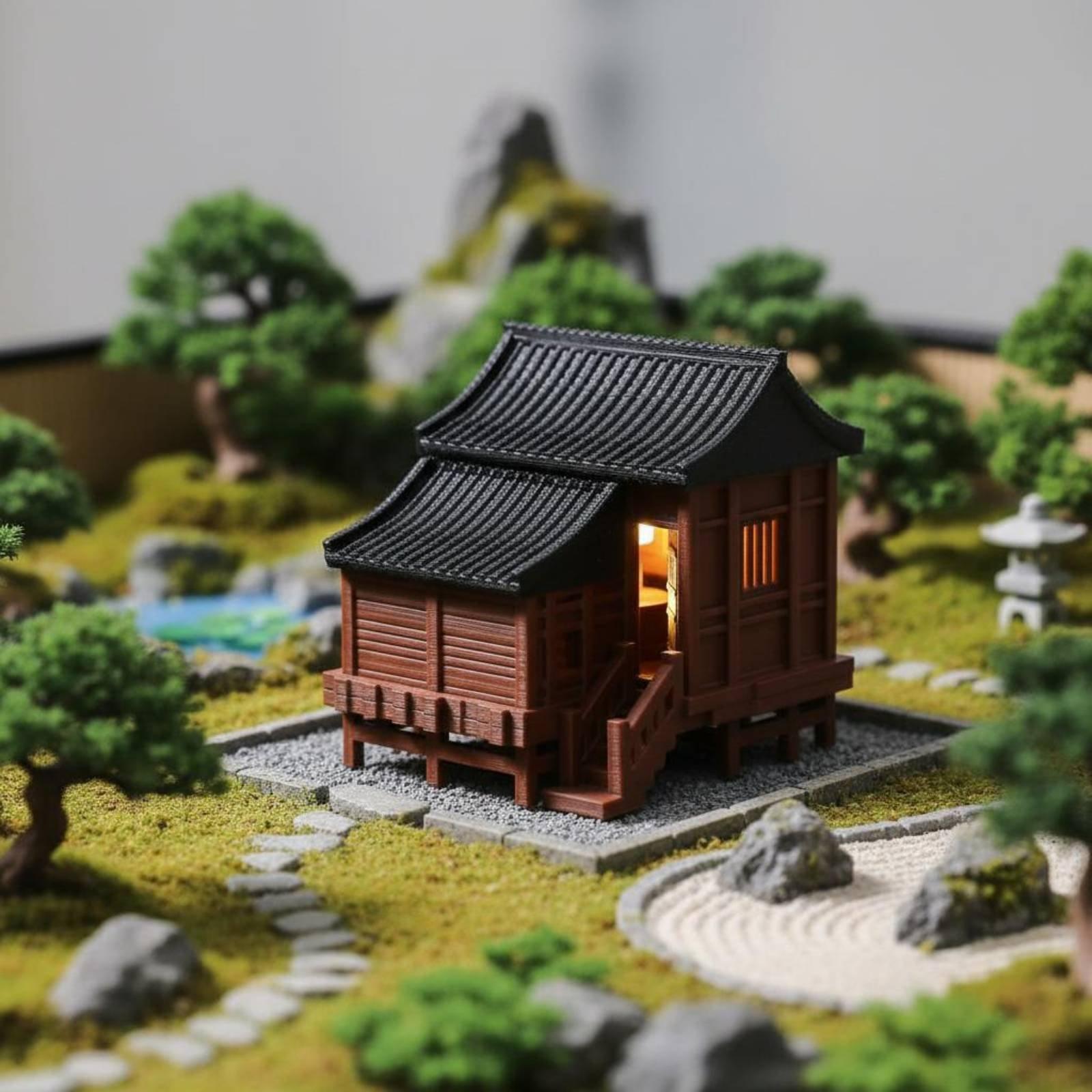 บ้านจำลองภูมิทัศน์ขนาดเล็ก สถา - Lighting Decor House บทวิจารณ์และราคา